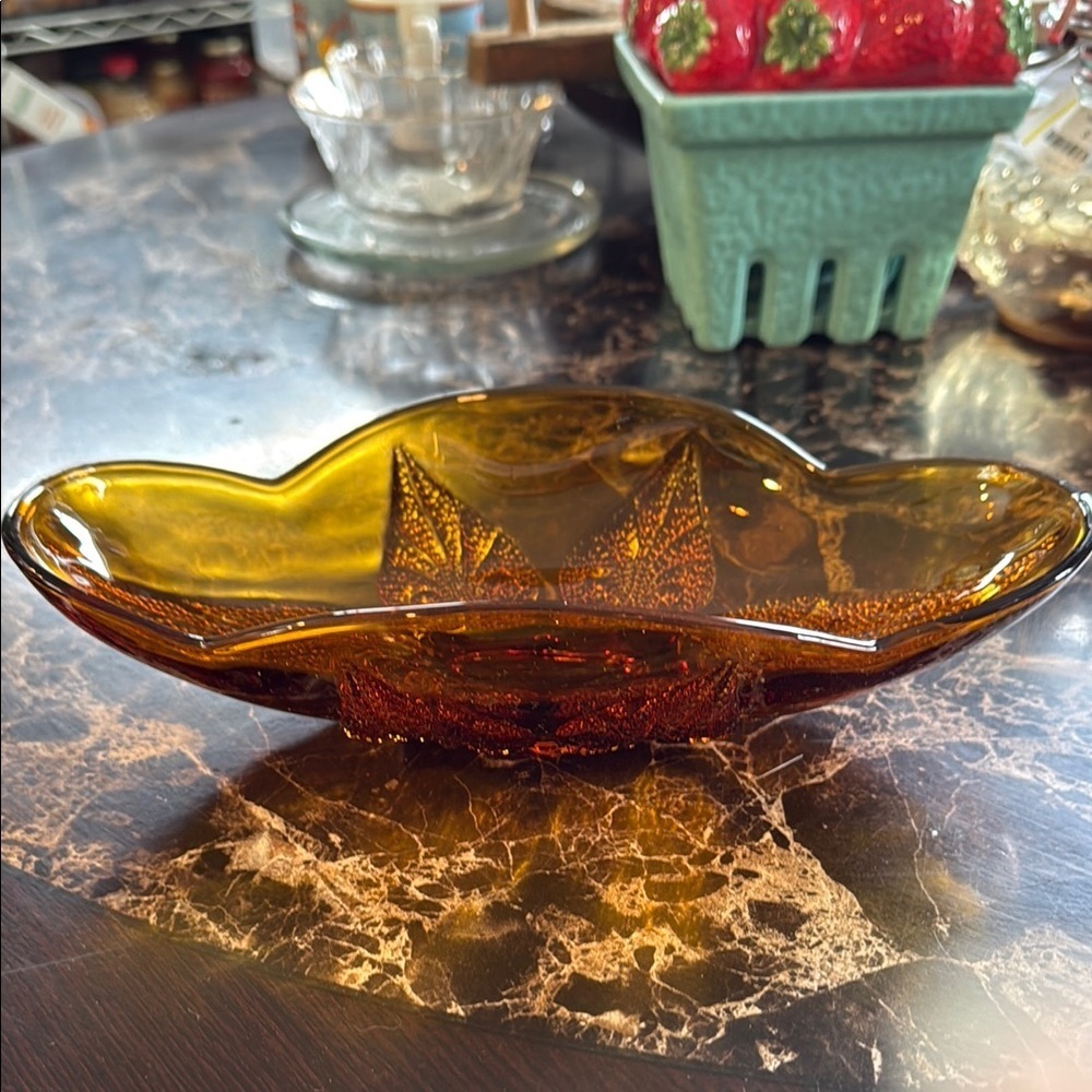 Vintage relish dish